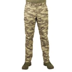 Pantalon Léger Chasse Homme - 100 Camouflage Island Vert 12 Pantalon Léger Chasse Homme - 100 Camouflage Island Vert -Équipement De Chasse pantalon leger chasse homme 100 camouflage island vert 1