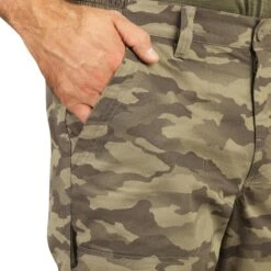 Pantalon Léger Chasse Homme - 100 Camouflage Island Vert 18 Pantalon Léger Chasse Homme - 100 Camouflage Island Vert -Équipement De Chasse pantalon leger chasse homme 100 camouflage island vert 7