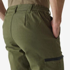 Pantalon Regular Homme - Steppe 100 Vert -Équipement De Chasse pantalon regular homme steppe 100 vert 5