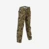 Pantalon Résistant Junior -100 Camouflage Island Vert 2 Pantalon Résistant Junior -100 Camouflage Island Vert -Équipement De Chasse pantalon resistant junior 100 camouflage island vert