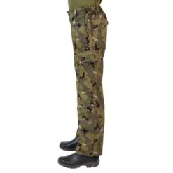 Pantalon Résistant Junior -100 Camouflage Island Vert -Équipement De Chasse pantalon resistant junior 100 camouflage island vert 3