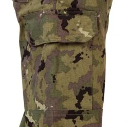 Pantalon Résistant Junior -100 Camouflage Island Vert -Équipement De Chasse pantalon resistant junior 100 camouflage island vert 6