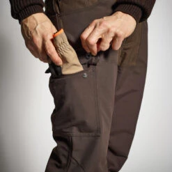 PANTALON RESISTANT MARRON 540 -Équipement De Chasse pantalon resistant marron 540 3