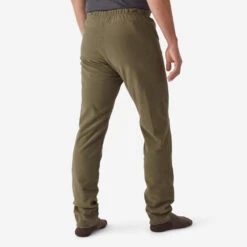 PANTALON SOUS VÊTEMENT POLAIRE 100 VERT -Équipement De Chasse pantalon sous vetement polaire 100 vert 2
