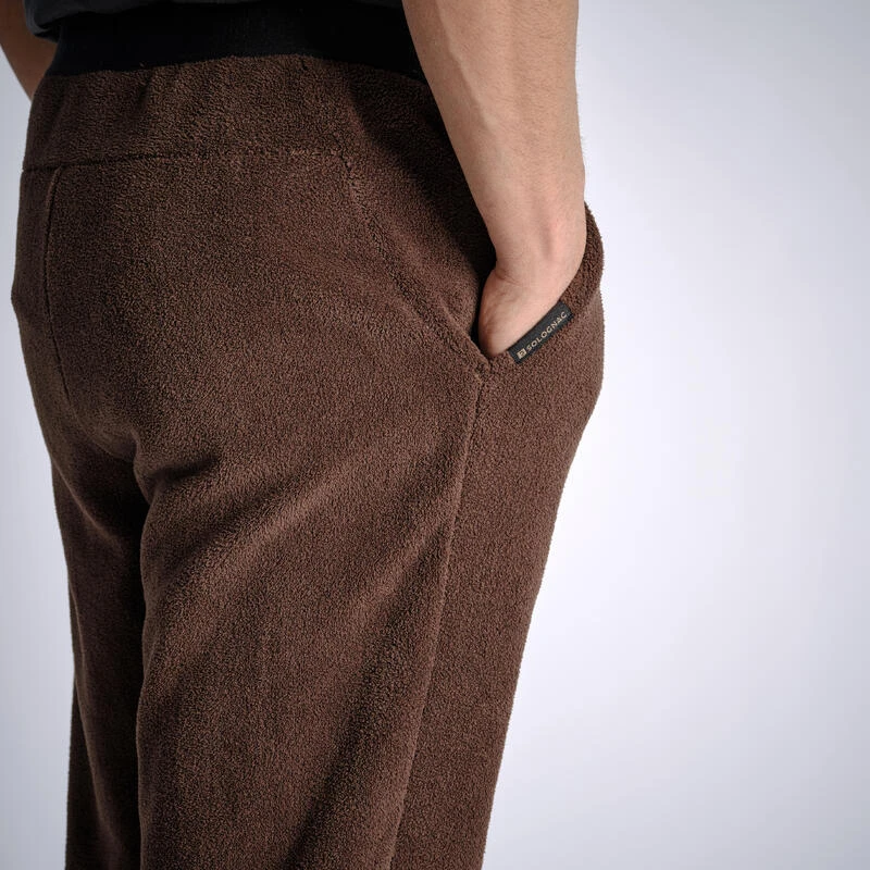 PANTALON SOUS VÊTEMENT POLAIRE 500 MARRON 5 PANTALON SOUS VÊTEMENT POLAIRE 500 MARRON – Image 3