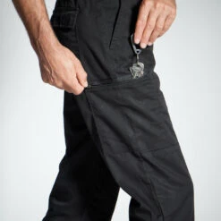 PANTALON STEPPE 300 SECOND CHOIX NOIR 13 PANTALON STEPPE 300 SECOND CHOIX NOIR -Équipement De Chasse pantalon steppe 300 second choix noir 3