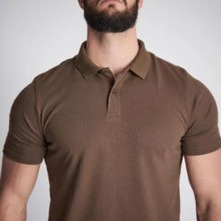 POLO 500 MARRON 8 POLO 500 MARRON -Équipement De Chasse polo 500 marron 2