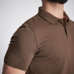 POLO 500 MARRON 9 POLO 500 MARRON -Équipement De Chasse polo 500 marron 3