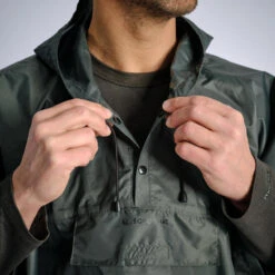 PONCHO LONG IMPERMEABLE 500 VERT -Équipement De Chasse poncho long impermeable 500 vert 5