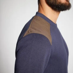 PULL 500 BLEU -Équipement De Chasse pull 500 bleu 2