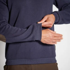 PULL 500 BLEU -Équipement De Chasse pull 500 bleu 3