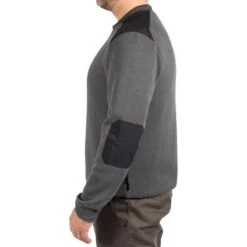 PULL CHASSE GRIS 500 -Équipement De Chasse pull chasse gris 500 3