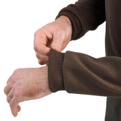 PULL CHASSE MARRON 500 -Équipement De Chasse pull chasse marron 500 3