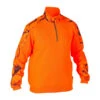 Pull Chasse Renfort Orange Fluo 500 -Équipement De Chasse pull chasse renfort orange fluo 500