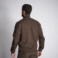 PULL RENFORT 500 MARRON -Équipement De Chasse pull renfort 500 marron 1