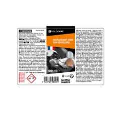 SOLVANT DEGRAISSANT POUR ARME 100 7 SOLVANT DEGRAISSANT POUR ARME 100 -Équipement De Chasse solvant degraissant pour arme 100 2