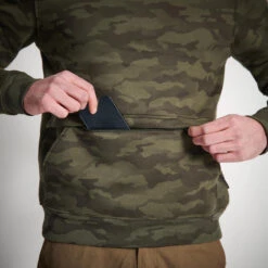 SWEAT-SHIRT CAPUCHE CHASSE CAMO HALFTONE 500 -Équipement De Chasse sweat shirt capuche chasse camo halftone 500 3