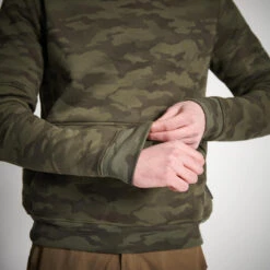 SWEAT-SHIRT CAPUCHE CHASSE CAMO HALFTONE 500 -Équipement De Chasse sweat shirt capuche chasse camo halftone 500 4