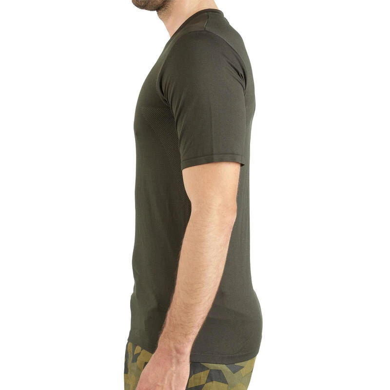 T-shirt Chasse Manches Courtes Léger Et Respirant Homme - 500 Vert 7 T-shirt Chasse Manches Courtes Léger Et Respirant Homme - 500 Vert – Image 5