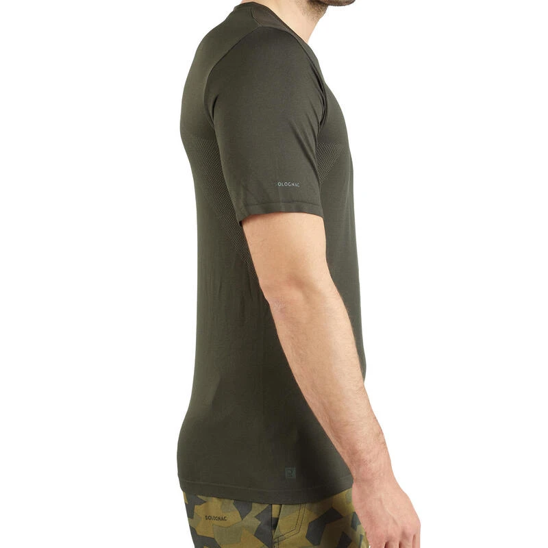 T-shirt Chasse Manches Courtes Léger Et Respirant Homme - 500 Vert 8 T-shirt Chasse Manches Courtes Léger Et Respirant Homme - 500 Vert – Image 6