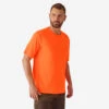 T-SHIRT CHASSE RESPIRANT ORANGE FLUO 300 2 T-SHIRT CHASSE RESPIRANT ORANGE FLUO 300 -Équipement De Chasse t shirt chasse respirant orange fluo 300
