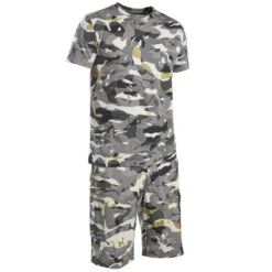 T-shirt Manches Courtes Chasse 100 Camouflage WL V1 Gris 17 T-shirt Manches Courtes Chasse 100 Camouflage WL V1 Gris -Équipement De Chasse t shirt manches courtes chasse 100 camouflage wl v1 gris 7