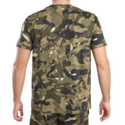 T-shirt Manches Courtes Chasse 100 Camouflage WL V1 Vert 9 T-shirt Manches Courtes Chasse 100 Camouflage WL V1 Vert -Équipement De Chasse t shirt manches courtes chasse 100 camouflage wl v1 vert 2
