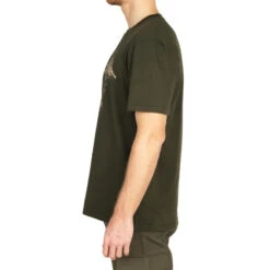 T-shirt Manches Courtes Chasse Coton Homme - 100 Sanglier Vert 8 T-shirt Manches Courtes Chasse Coton Homme - 100 Sanglier Vert -Équipement De Chasse t shirt manches courtes chasse coton homme 100 sanglier vert 2