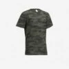 T-shirt Manches Courtes Chasse Coton Junior - 100 Camouflage Halftone Vert -Équipement De Chasse t shirt manches courtes chasse coton junior 100 camouflage halftone vert