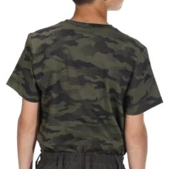 T-shirt Manches Courtes Chasse Coton Junior - 100 Camouflage Halftone Vert 10 T-shirt Manches Courtes Chasse Coton Junior - 100 Camouflage Halftone Vert -Équipement De Chasse t shirt manches courtes chasse coton junior 100 camouflage halftone vert 2