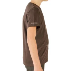 T-SHIRT Manches Courtes Chasse Coton Junior -100 LTD Cerf Marron -Équipement De Chasse t shirt manches courtes chasse coton junior 100 ltd cerf marron 4