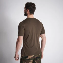 T-shirt Manches Courtes Respirant Chasse Homme 100 Marron Foncé 8 T-shirt Manches Courtes Respirant Chasse Homme 100 Marron Foncé -Équipement De Chasse t shirt manches courtes respirant chasse homme 100 marron fonce 1