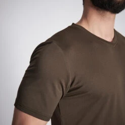T-shirt Manches Courtes Respirant Chasse Homme 100 Marron Foncé 10 T-shirt Manches Courtes Respirant Chasse Homme 100 Marron Foncé -Équipement De Chasse t shirt manches courtes respirant chasse homme 100 marron fonce 3