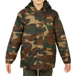 Veste Chasse Chaude 100 Junior Camouflage Vert 13 Veste Chasse Chaude 100 Junior Camouflage Vert -Équipement De Chasse veste chasse chaude 100 junior camouflage vert 1