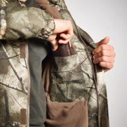 VESTE CHASSE CHAUDE IMPERMÉABLE 100 TREEMETIC -Équipement De Chasse veste chasse chaude impermeable 100 treemetic 6