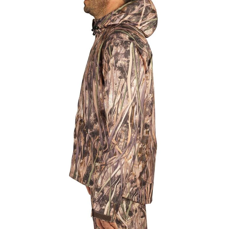 Veste Chasse Imperméable 100 Camouflage Marais 5 Veste Chasse Imperméable 100 Camouflage Marais – Image 3