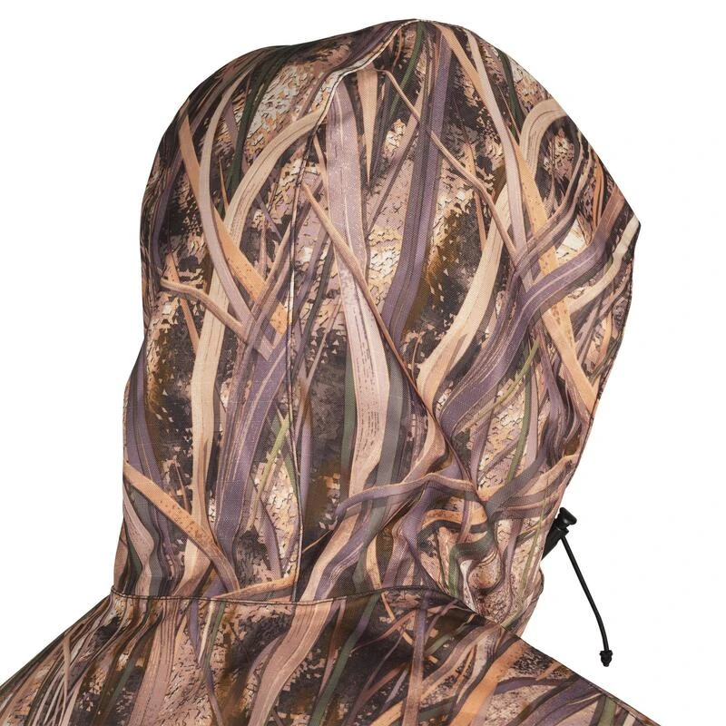Veste Chasse Imperméable 100 Camouflage Marais 8 Veste Chasse Imperméable 100 Camouflage Marais – Image 6