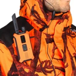 VESTE CHASSE IMPERMÉABLE CHAUDE SILENCIEUSE CAMO FLUO POSTE 500 17 VESTE CHASSE IMPERMÉABLE CHAUDE SILENCIEUSE CAMO FLUO POSTE 500 -Équipement De Chasse veste chasse impermeable chaude silencieuse camo fluo poste 500 5