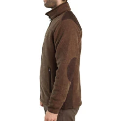 VESTE CHASSE POLAIRE VERNEY CARRON MARRON -Équipement De Chasse veste chasse polaire verney carron marron 3