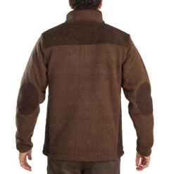 VESTE CHASSE POLAIRE VERNEY CARRON MARRON -Équipement De Chasse veste chasse polaire verney carron marron 4