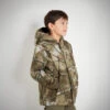 VESTE CHAUDE JUNIOR 100 CAMOUFLAGE TREEMETIC -Équipement De Chasse veste chaude junior 100 camouflage treemetic