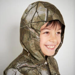 VESTE CHAUDE JUNIOR 100 CAMOUFLAGE TREEMETIC 14 VESTE CHAUDE JUNIOR 100 CAMOUFLAGE TREEMETIC -Équipement De Chasse veste chaude junior 100 camouflage treemetic 4