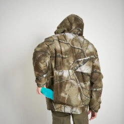 VESTE CHAUDE JUNIOR 100 CAMOUFLAGE TREEMETIC 16 VESTE CHAUDE JUNIOR 100 CAMOUFLAGE TREEMETIC -Équipement De Chasse veste chaude junior 100 camouflage treemetic 6