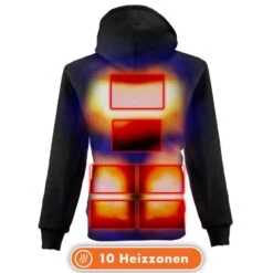 Veste Chauffante Dual-Heating | Femme Noir -Équipement De Chasse veste chauffante dual heating femme noir 3