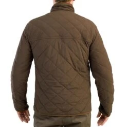 Veste Matelassée Silencieuse Marron 500 -Équipement De Chasse veste matelassee silencieuse marron 500 1