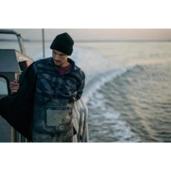 VESTE MOUTONNÉE TYPE SURCHEMISE 500 BLEU -Équipement De Chasse veste moutonnee type surchemise 500 bleu 6