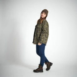 VESTE MOUTONNÉE TYPE SURCHEMISE 500 CAMO 14 VESTE MOUTONNÉE TYPE SURCHEMISE 500 CAMO -Équipement De Chasse veste moutonnee type surchemise 500 camo 2