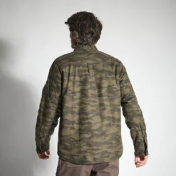 VESTE MOUTONNÉE TYPE SURCHEMISE 500 CAMO 15 VESTE MOUTONNÉE TYPE SURCHEMISE 500 CAMO -Équipement De Chasse veste moutonnee type surchemise 500 camo 3