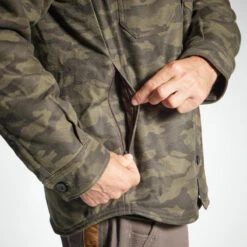 VESTE MOUTONNÉE TYPE SURCHEMISE 500 CAMO 21 VESTE MOUTONNÉE TYPE SURCHEMISE 500 CAMO -Équipement De Chasse veste moutonnee type surchemise 500 camo 9
