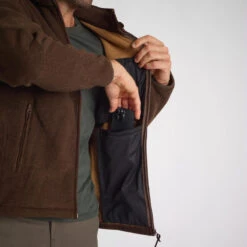 VESTE POLAIRE PRESLY VERNEY CARRON MARRON 14 VESTE POLAIRE PRESLY VERNEY CARRON MARRON -Équipement De Chasse veste polaire presly verney carron marron 5